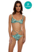 Luli Fama Animale Square Neck Underwire Top